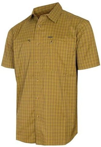 Trangoworld - Aiguallut Vn Overhemd - Korte Mouwen - Blauw - Katoen