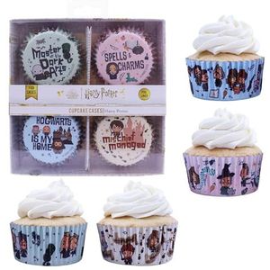 PME Harry Potter Cupcake-vormpjes met foliecoating, set van 60, bedels