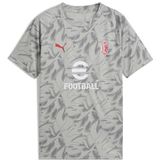 PUMA - 25/26 Warming-Up T-shirt - Zwart - 100% Gerecycled Polyester