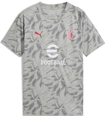 PUMA - 25/26 Warming-Up T-shirt - Zwart - 100% Gerecycled Polyester