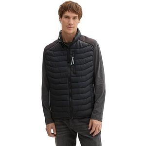 TOM TAILOR heren vest, 29999 - Black, M