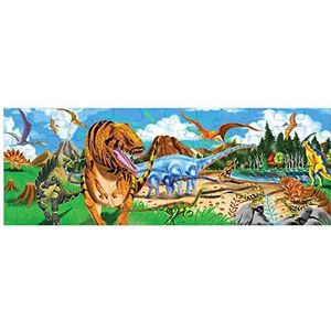 Vloerpuzzel Land van dinosaurus, 48 delen