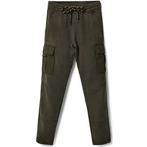 Desigual Casual broek voor jongens, groen, 14 Jaar