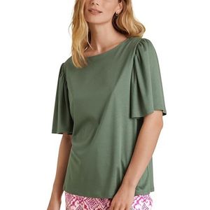 CALIDA Favourites Healing Shirt korte mouwen Laurel Green, 1 stuk, maat 36-38, Laurel Green, 36/38 NL