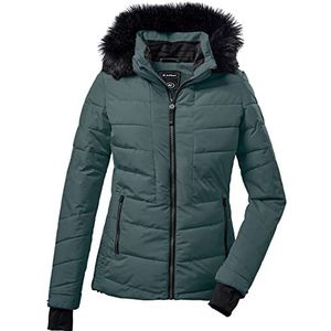 Killtec Dames Ksw 210 Wmn Ski Qltd Jckt gewatteerde jas/ski-jas met afritsbare capuchon en sneeuwvanger