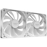Tacens Anima AF12X2, Kit 2x 120mm Ventilatoren, Ultralichte Werking, FLUXUS-Lagers, Geoptimaliseerde Luchtstroom, Verstevigde Antivibratiestructuur, Efficiënte Thermische Prestaties, Wit