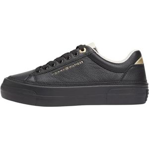 TOMMY HILFIGER Sneakers laag  ecru / goud / zwart