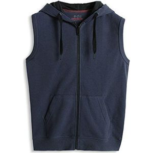 edc by ESPRIT heren sweatshirt vest met capuchon