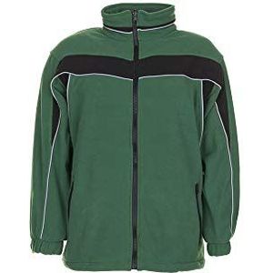 Planam fleece jack ""Plaline"" maat XL in groen/zwart, meerkleurig, 2565056