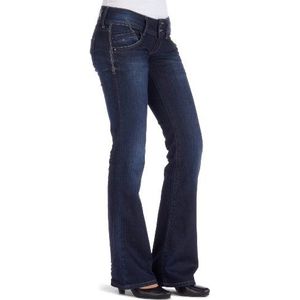 Tommy Jeans Dames Flare (wijde broek) jeansbroek, blauw (Darien Stretch), 27W x 32L