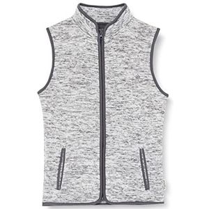 Playshoes Uniseks gebreide fleece vest voor kinderen, grijs (33), 92 cm