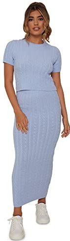 Chi Chi London Gebreide top  lavendel