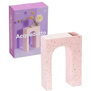 DOIY - Acquedotto Arch Vase - Single - Pink (DYVASAC1P)