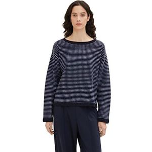 TOM TAILOR Dames trui 1036861, 10668 - Sky Captain Blue, M