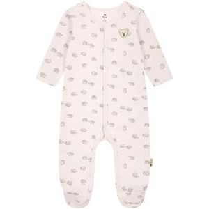 Steiff Rompertje met lange mouwen EU maat 56 parelmoer babyrompertje lange mouwen eendelig zacht en comfortabel, wasmachinebestendig