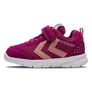 HUMMEL Crosslite Sneakers voor kinderen, uniseks, roze, maat 21 EU, roze, 21 EU