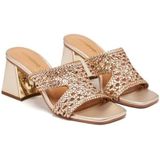 Gioseppo - Kewaunee - Sandalen - Gevlochten Leer - Metallic Accenten