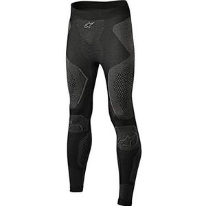 Alpinestars Ride Tech Bottom Winter Pants, ademend thermo-actief ondergoed, thermo-ondergoed voor heren en dames, zwart-grijs, maat XS/S