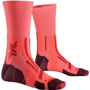 X-Socks® TRAILRUN PERFORM CREW, Fluo rood/NAMIB RED, 45-47