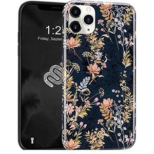 Mobello Soft Poly Bouquet iPhone 11 Pro Max, Zacht Goed beschermend Trendy Mobiele hoes voor iPhone 11 Pro Max 6.2"" 2019, Bloemboeket