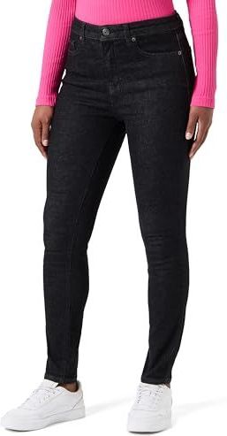 BOSS - Jeans - Zwart - Katoen - Riemlussen - Steekzakken