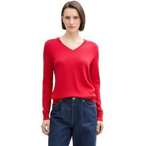 TOM TAILOR 1046521 trui, 36494-Crimson, M voor dames, 36494, paarsrood, M