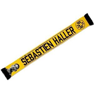Borussia Dortmund BVB Sebastian Haller sjaal, uniseks, geel, één maat, geel, Eén Maat