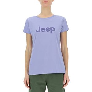 Jeep O102757-V255 J T-shirt grote print J23S dames licht amethist/lavand XL, Amethist/lavendelvleugels, XL