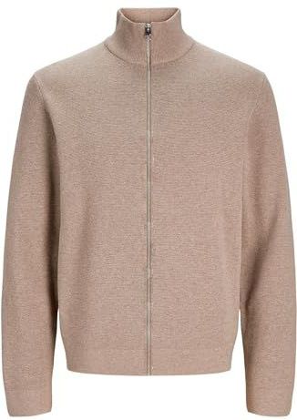 JACK & JONES - Gebreid Vest - Lichtbruin