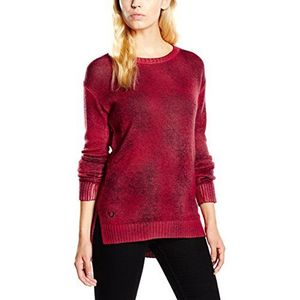 True Religion dames Regular Fit Pullover WMNS ROUNDNECK LEATHER CORSS RED