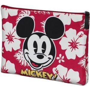 Disney Mickey Minnie Mouse-Soleil Toilettas, 30,5 x 22,5 cm, Rode Hawaii, Eén maat, Soleil Toilettas Hawaii