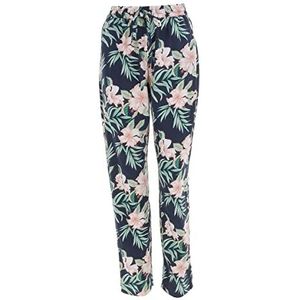 ONLY Onlsylvie Life Fr Pant Ptm stoffen broek voor dames, Navy Blazer/Aop: jungle, XS
