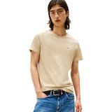 Tommy Jeans - Original Slim Fit - T-shirt - Beige - Korte Mouwen