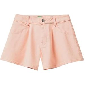 United Colors of Benetton Bermuda 4RISC9019 Shorts, poederroze 62N, KL meisjes, poeder roze 62n, 160 cm