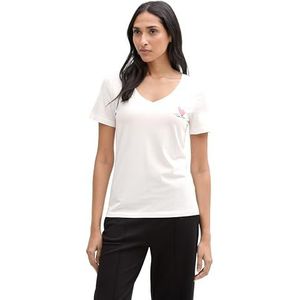 TOM TAILOR T-shirt voor dames, 10315 - Whisper White, XL