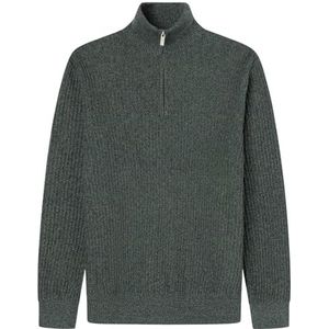 Springfield Nieuw structuurhemd met boomborduurwerk, beige, S