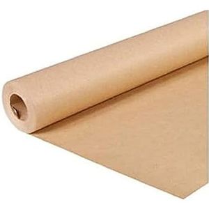 Clairefontaine - Ref 495071C - Kraft Plain Paper Roll (Single Roll) - 25 x 1m formaat, 60gsm papier, zuurvrij, pH-neutraal - Geschikt voor schilderen en tekenen - Bruin