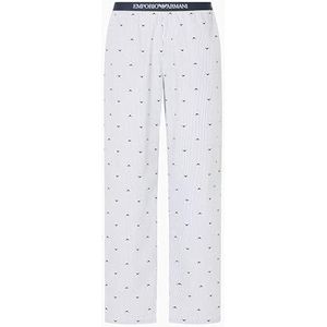 EMPORIO ARMANI Heren nachtkleding broek pyjama broekje, Blauwe Fancy, XXL
