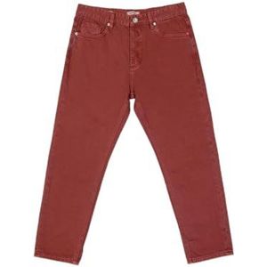 Gianni Lupo GL6131Q broek 5 zakken carrot cropped fit, roest, 48 heren, Roest