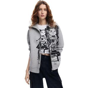 Bedrukte sweatshirt met rits M. Christian Lacroix
