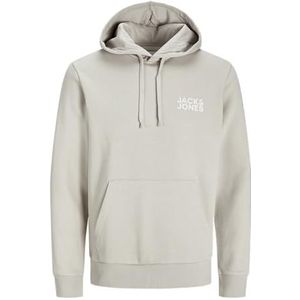JACK & JONES Jjecorp Logo Sweat Hood Noos Pls - Plus Size, maanbeam, 3XL