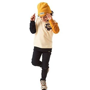 Garcia Kids Jongensbroek Non Denim Broek, Dark Moon, 122