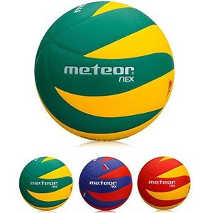 Volleyball ballen maat 4 en 5 volleyballen voor kinderen jongeren en dames (Green/Yellow, 5 NEX)
