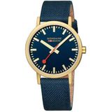 Mondaine Classic Unisex Blue Watch A660.30360.40SBQ