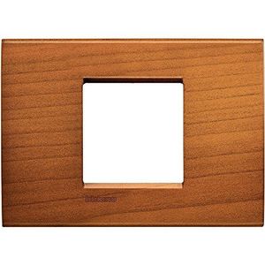 Bticino livinglight centrale plaat 2 modules kersenboom Amer