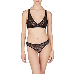 Emporio Armani Dames bruids korte bikini stijl ondergoed, Zwart, M