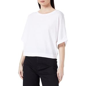 Sisley Womens Sweater H/S 3I1XL101V T-shirt, White 101, XS