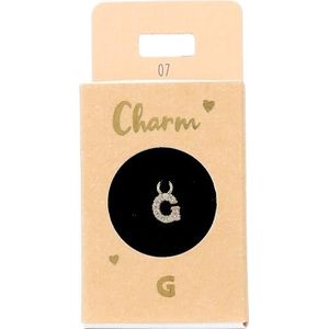Depesche 11834-007 Bedel letter G, vergulde hanger voor kettingen, armbanden en oorbellen, ideaal als klein geschenk