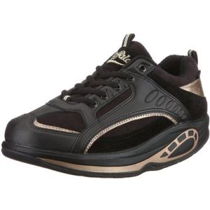 Buffalo 110349 7000-145 Soft Action Leather Grey 218 Sportschoenen voor dames, fitness, Zwart 98, 7 UK