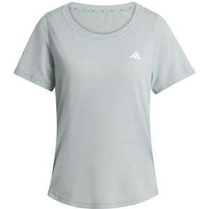 adidas Mujer Workout Essentials Scoop Neck T-Shirt, Wonder Sage, XS